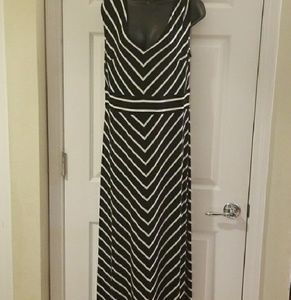 Apt. 9 Black and White Maxi Dress